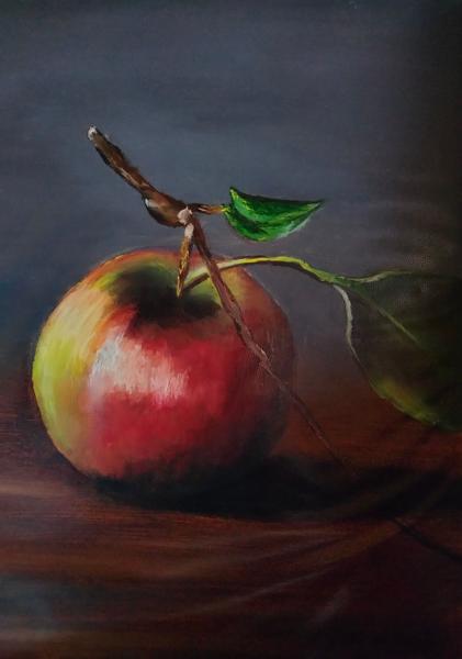 A4, oil on canvas paper