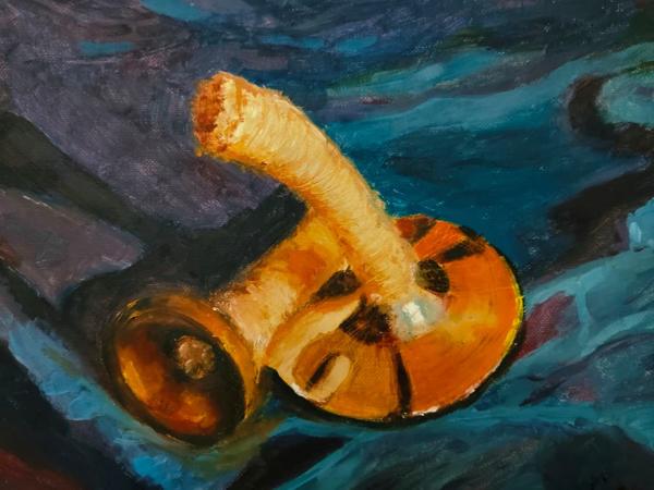 A4, oil on canvas