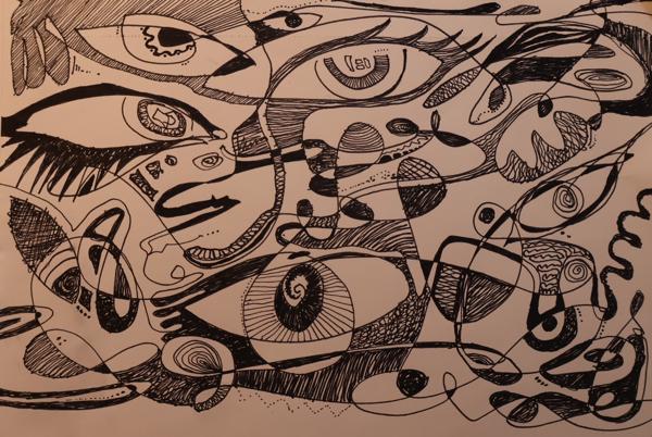 A5, ink on paper
