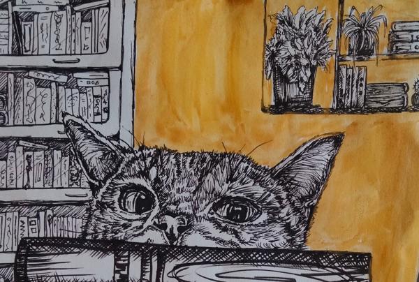A4, mixed media on paper