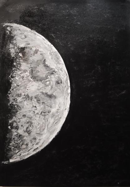 A4, mixed media on paper